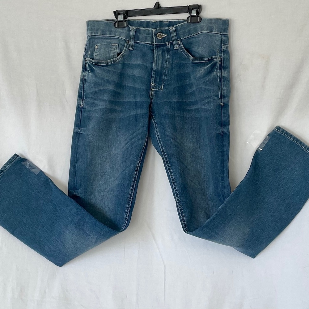 BUFFALO - DAVID BITTON >> Slim-Straight Faded Men’s Designer Jeans